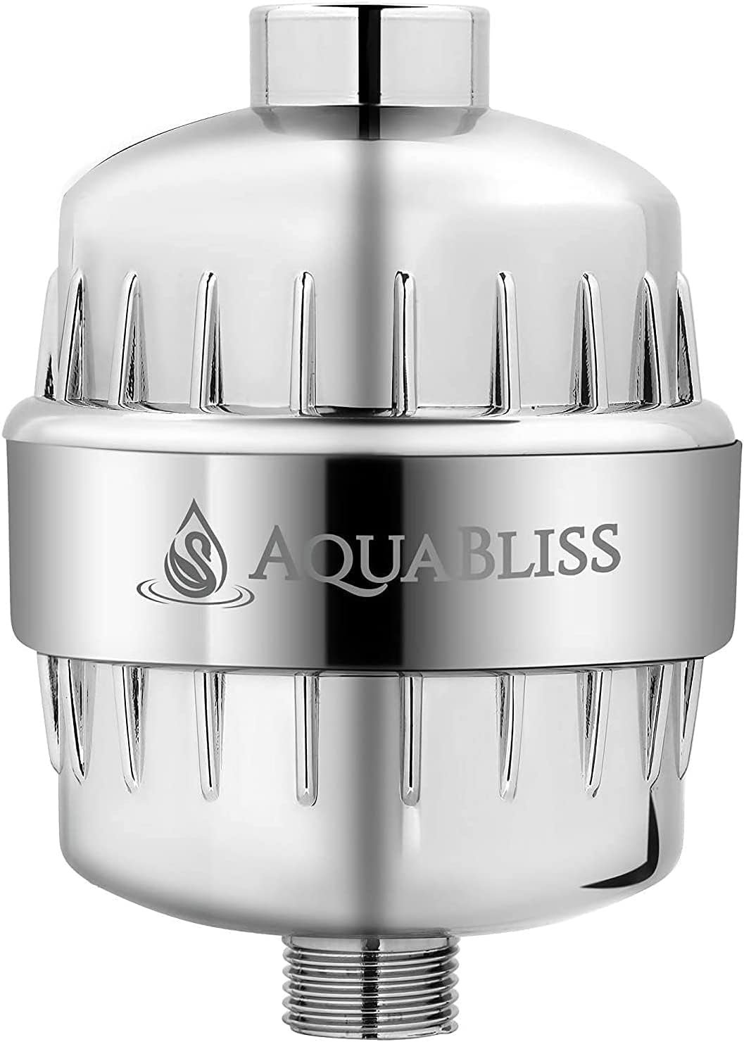 AquaBliss High Output Revitalizing Shower Filter – Reduces Dry Itchy Skin, Dandruff, Eczema, and Dramatically Improves The Condition of Your Skin, Hair and Nails – Chrome (SF100)