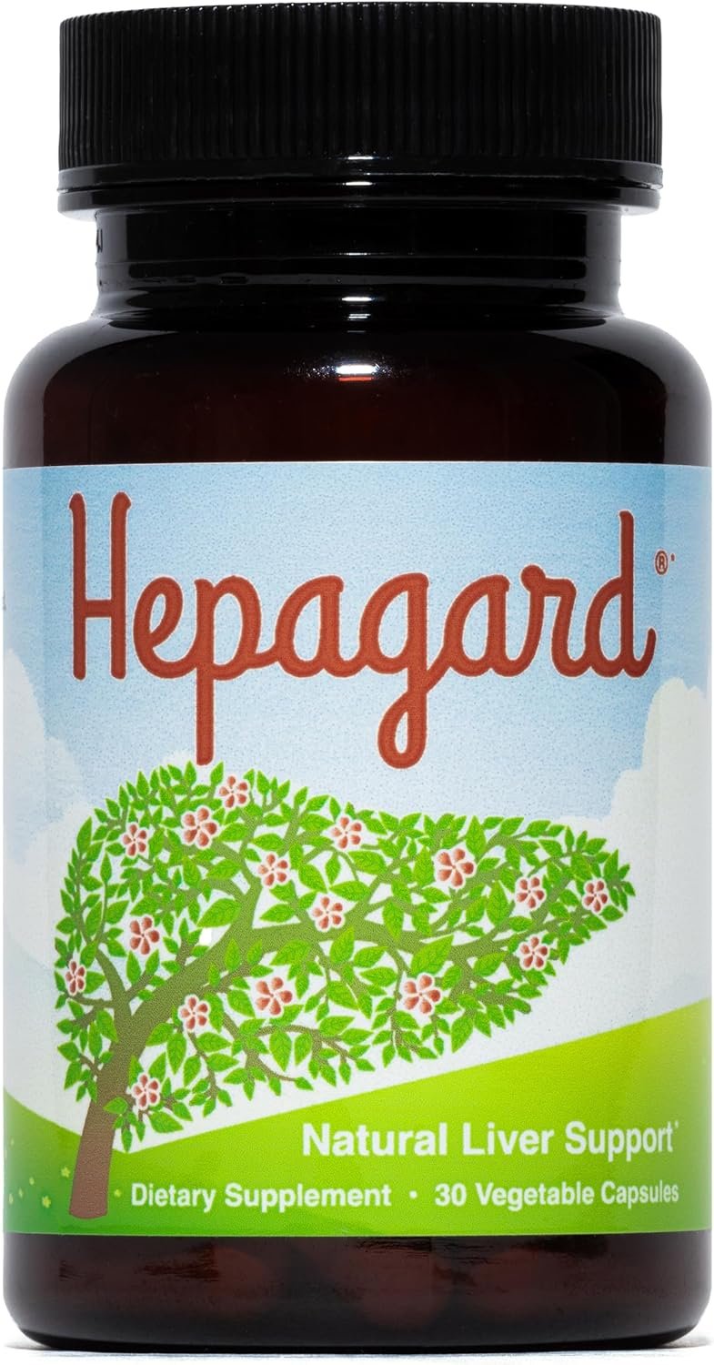 Hepagard – Natural Liver Support Supplement with N-Acetyl Cysteine (NAC) – Non-GMO, Vegan, Gluten-Free