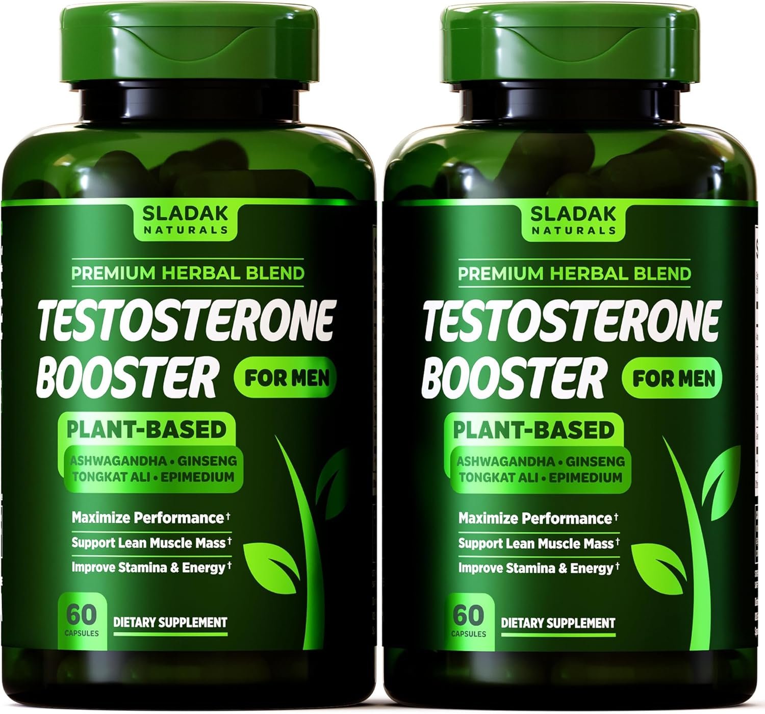 Testosterone Booster Supplement for Men – Male Enhancing Test Boost – Ashwagandha, L-Arginine, Tongkat Ali, Tribulus + More – Workout, Build Muscle, Strength, Energy & Performance – 2 Month Supply
