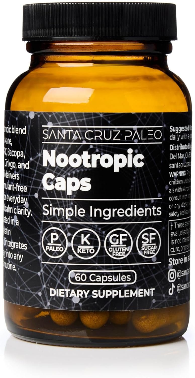 Santa Cruz Paleo Nootropic Capsules