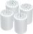 4 Pack 15 Stage Shower Filter Replacement Cartridge, Shower Filter For Hard Water, Universally Compatible With Any Similar Design, Shower Water Softener with High Output