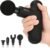 Mini Massage Gun, Powerful Fascial Gun Portable Deep Tissue Percussion Muscle Back Head Massager for Pain Relief with 4 Massage Heads High-Intensity Vibration Rechargeable Small Massage Gun