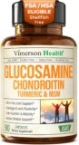Glucosamine Chondroitin MSM – Joint Support Supplement for Women and Men with Glucosamine Sulfate 1500 mg, Chondroitin and MSM – for Cartilage, Joint Health and Flexibility – 90 Capsules