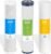 EXPRESS WATER FLTWH2045CGS1 Whole House Replacement Water Filter Set, 3 Count (Pack of 1), White