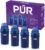 PUR Water Pitcher & Dispenser Replacement Filter 4-Pack, Genuine PUR Water Filter, 2-in-1 Powerful and Faster Filtration, 8-Month Value, Blue (PPF900Z4)