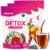 LULUTOX Detox Tea – Herbal Blend with Dandelion, Ginseng, and Ginger – Supports A Healthy Weight, Digestive Health – Vegan, All Natural, Laxative-Free – Peach Flavor (3 Pack x 28 Servings)