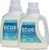 Earth Friendly Products Ecos 2x Liquid Laundry Detergent, Free & Clear, 100 Fl Oz (Pack of 2)