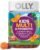 OLLY Kids Multivitamin & Probiotic Gummy, Digestive Support, Vitamins A, D, C, E, B, Zinc, Chewable Supplement, Berry Flavor, 50 day supply – 100 Count