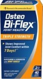 Osteo Bi-Flex Triple Strength(5), Glucosamine Chondroitin with Vitamin C Joint Health Supplement, Coated Tablets, 40 Count