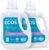 ECOS Laundry Detergent Liquid, 200 Loads – Dermatologist Tested Laundry Soap – Hypoallergenic, EPA Safer Choice Certified, Plant-Powered – Lavender, 100 Fl Oz (Pack of 2)