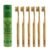 Gaia Guy Natural Bristle Bamboo Toothbrush (NO Nylon – Boar Hair ONLY) – Totally Compostable & Biodegradable Boar Bristle and Bamboo Toothbrushes – Zero Waste – 6-Pack