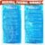 Perfect Remedy 2-Pack Gel Ice Packs for Injuries Reusable, Hot & Cold Pack That’s Durable, Soft & Flexible, Fast Relief & Recovery (Blue, Reg 2PK)