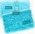 Gel Beads Ice Pack Ice Bag with Strap-1 Pack Reusable Hot & Cold Pack Compress for Knee, Shoulder, Foot, Back, Ankle, Neck, Hip, Elbow, Wisdom Tooth-7.76”x4.93”(Blue)